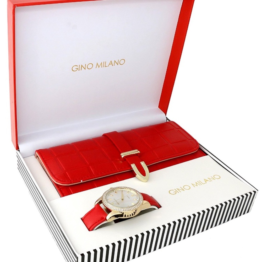 Womens Matching Wallet and Watch Gift Set